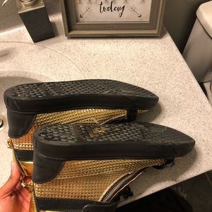 Giuseppe Gold High Tops